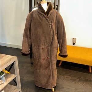 Pelle Dark Brown Suede Jacket